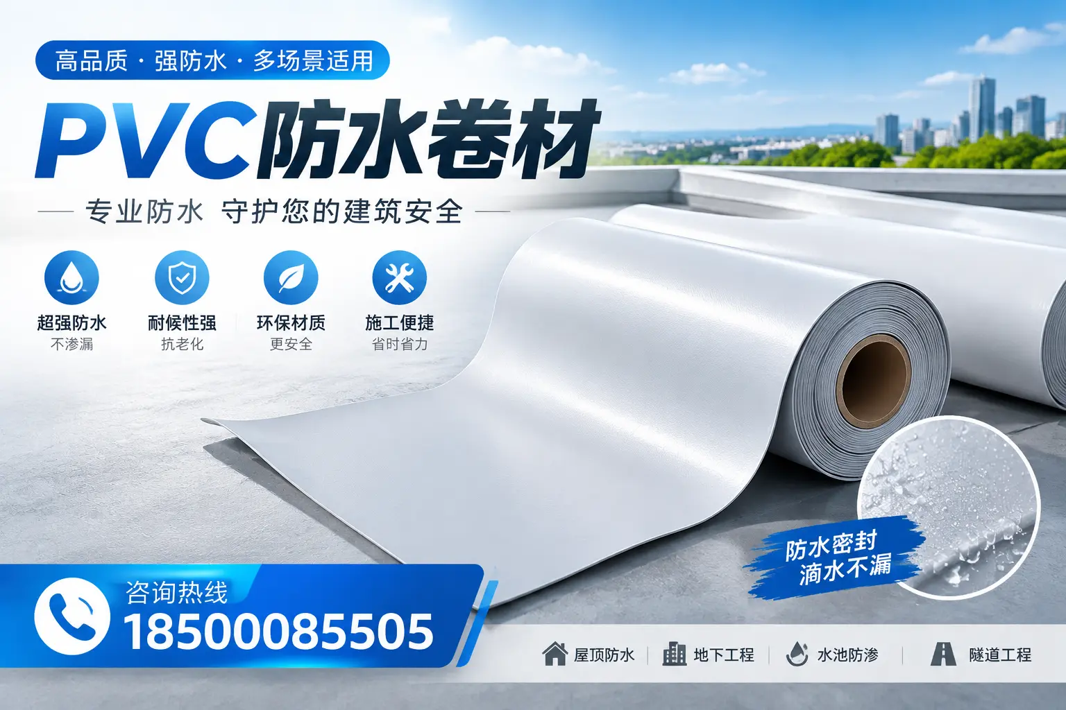 PVC防水卷材的市场竞争分析，抚州品牌选择参考